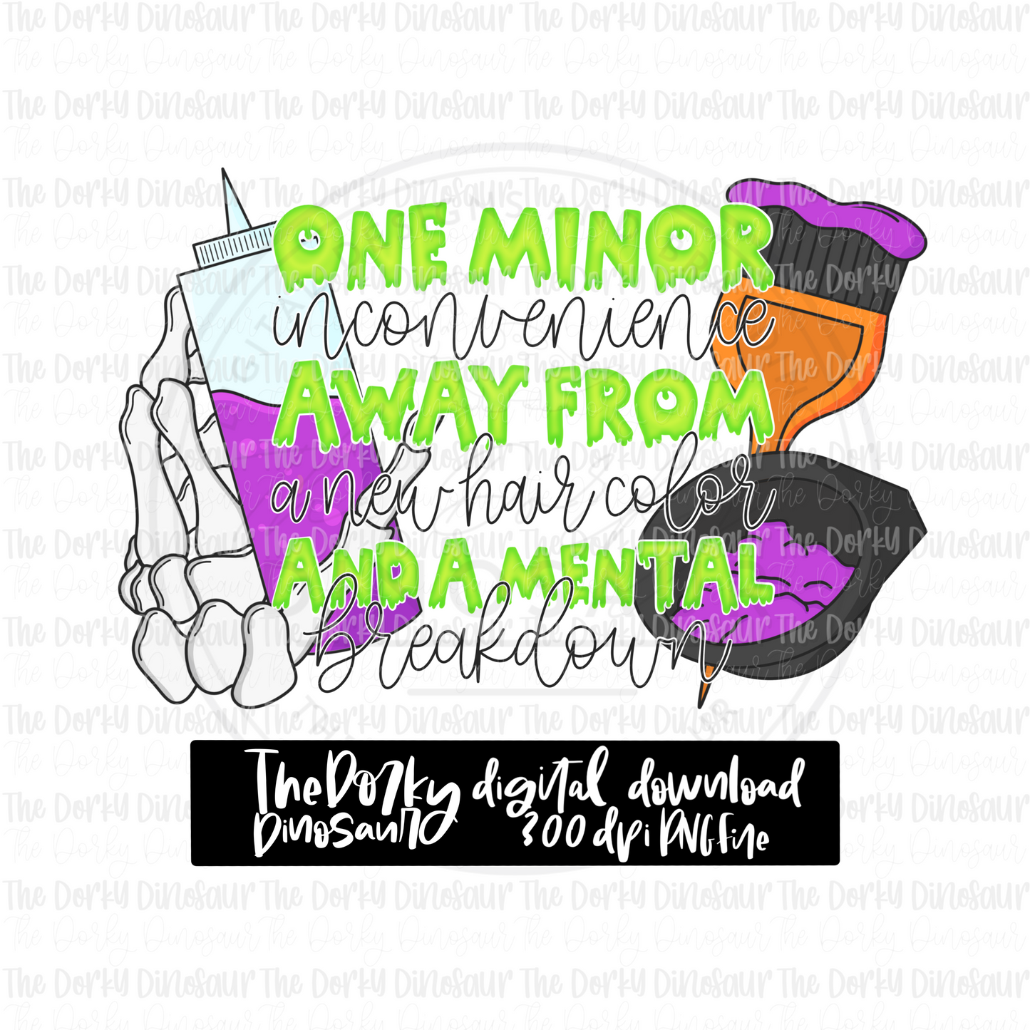 SEMI-EXCLUSIVE One Minor Inconvenience Away PNG File