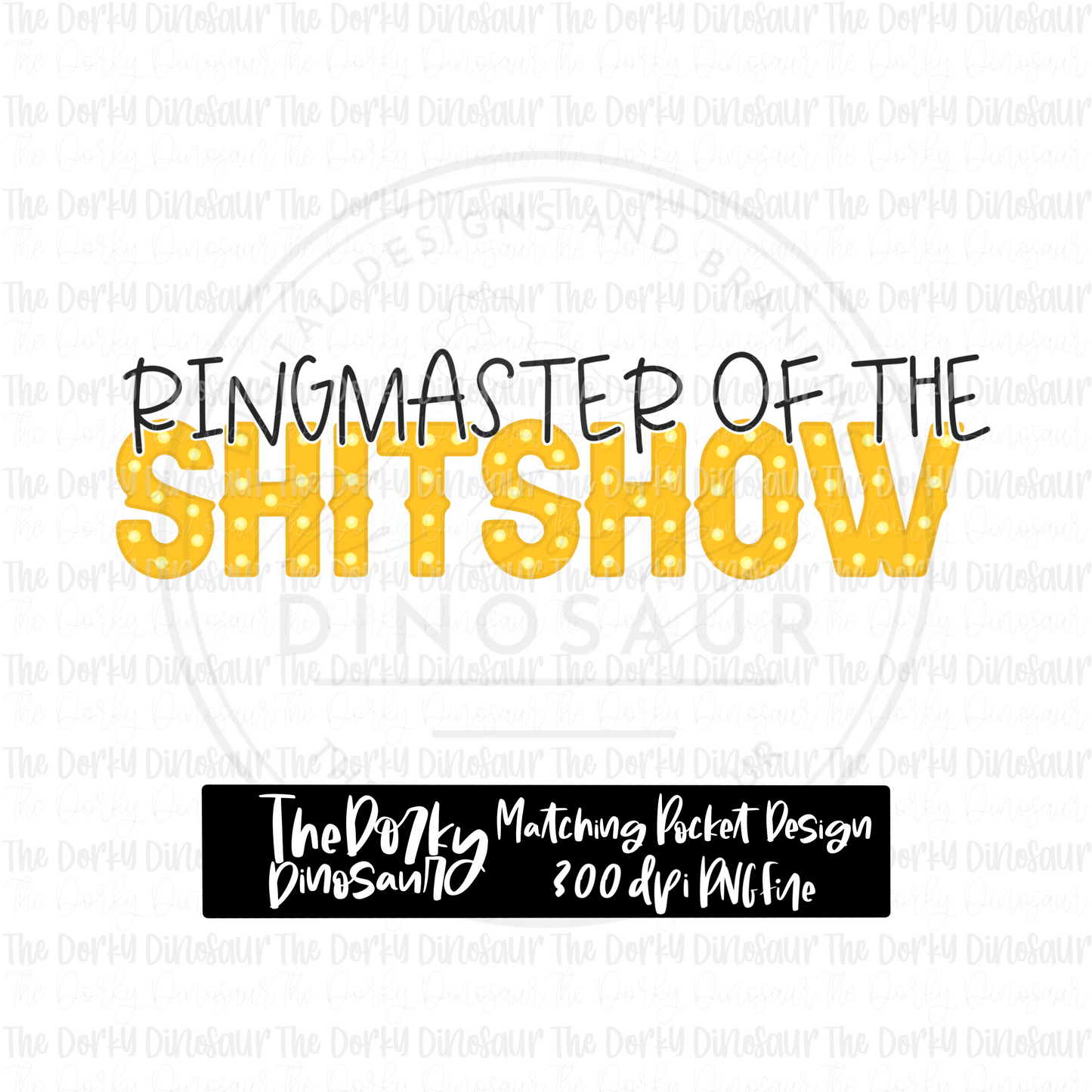 Unfortunately This Is My Circus PNG File | Snarky Digital File | Full Color PNG File | Digital Download | Sublimation File