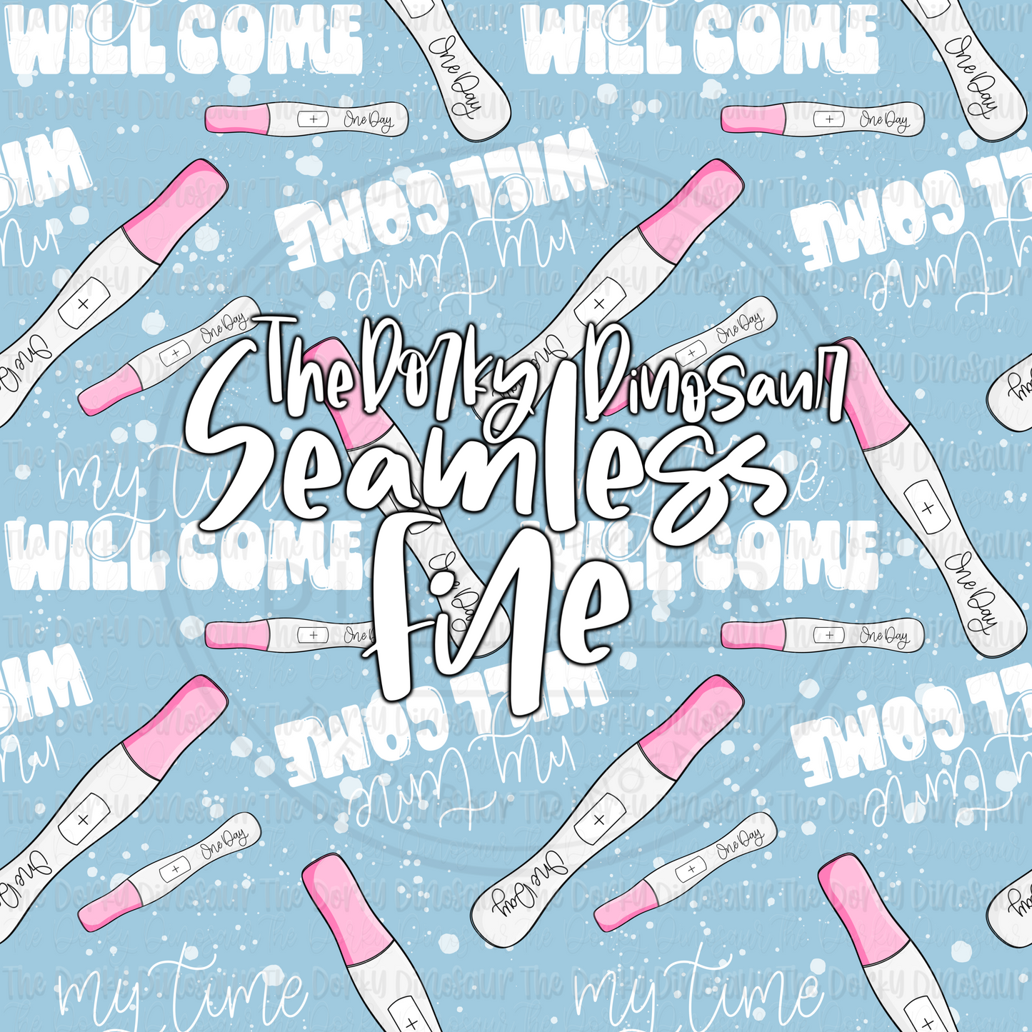 My Time Will Come Seamless PNG File