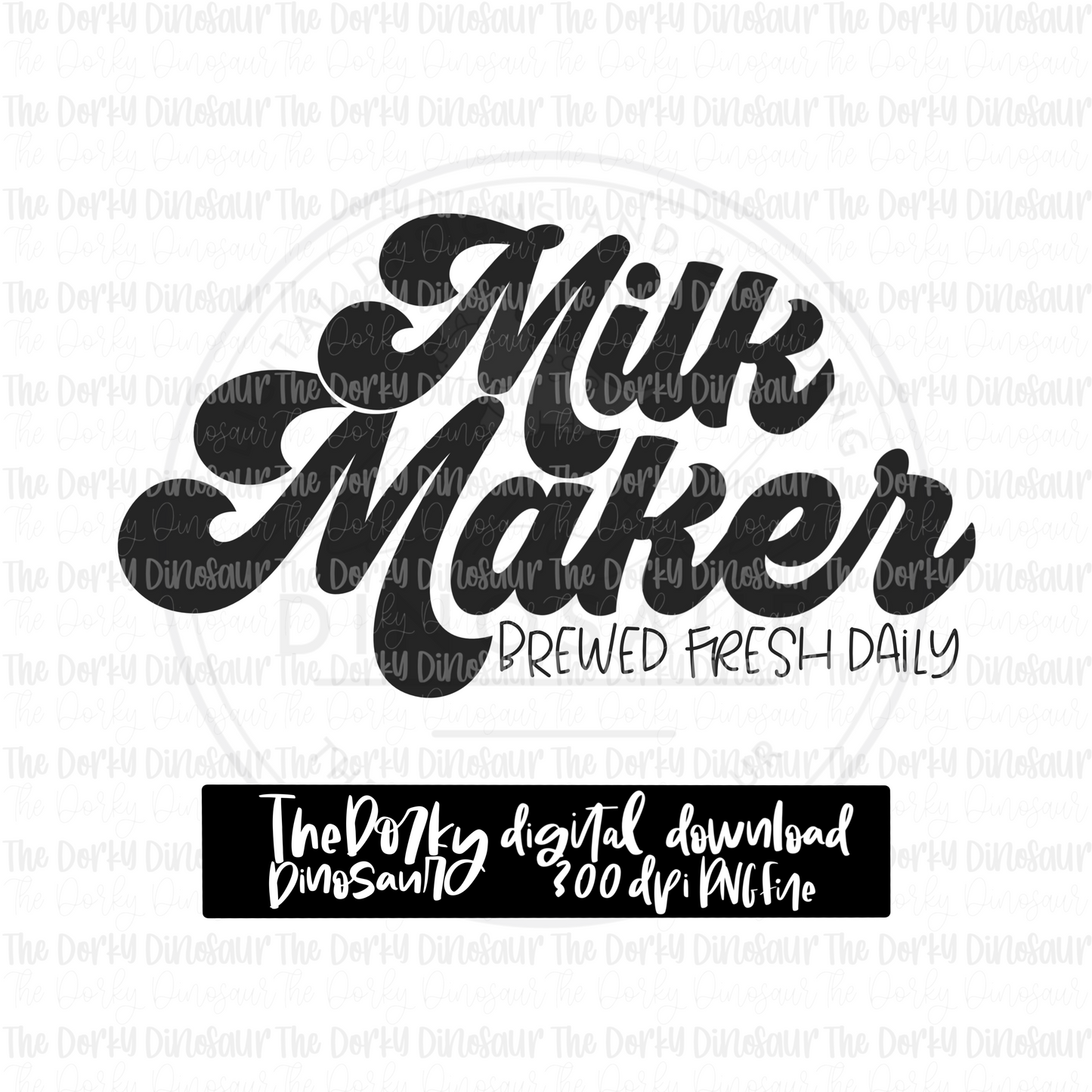Milk Maker PNG File | Awareness PNG File | Digital PNG Download | Sublimation File