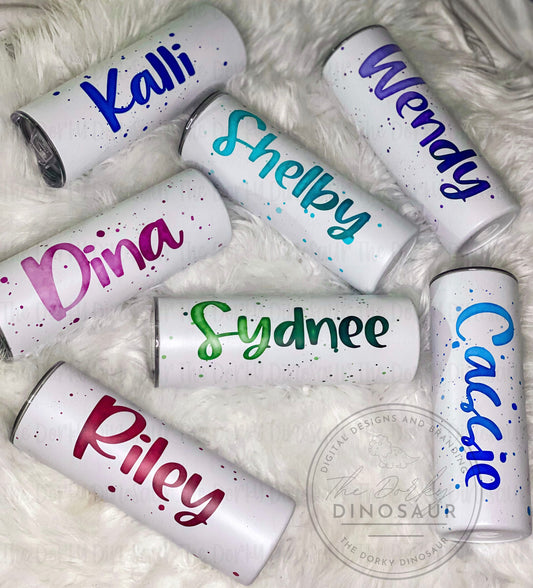 Custom Watercolor Name PNG File