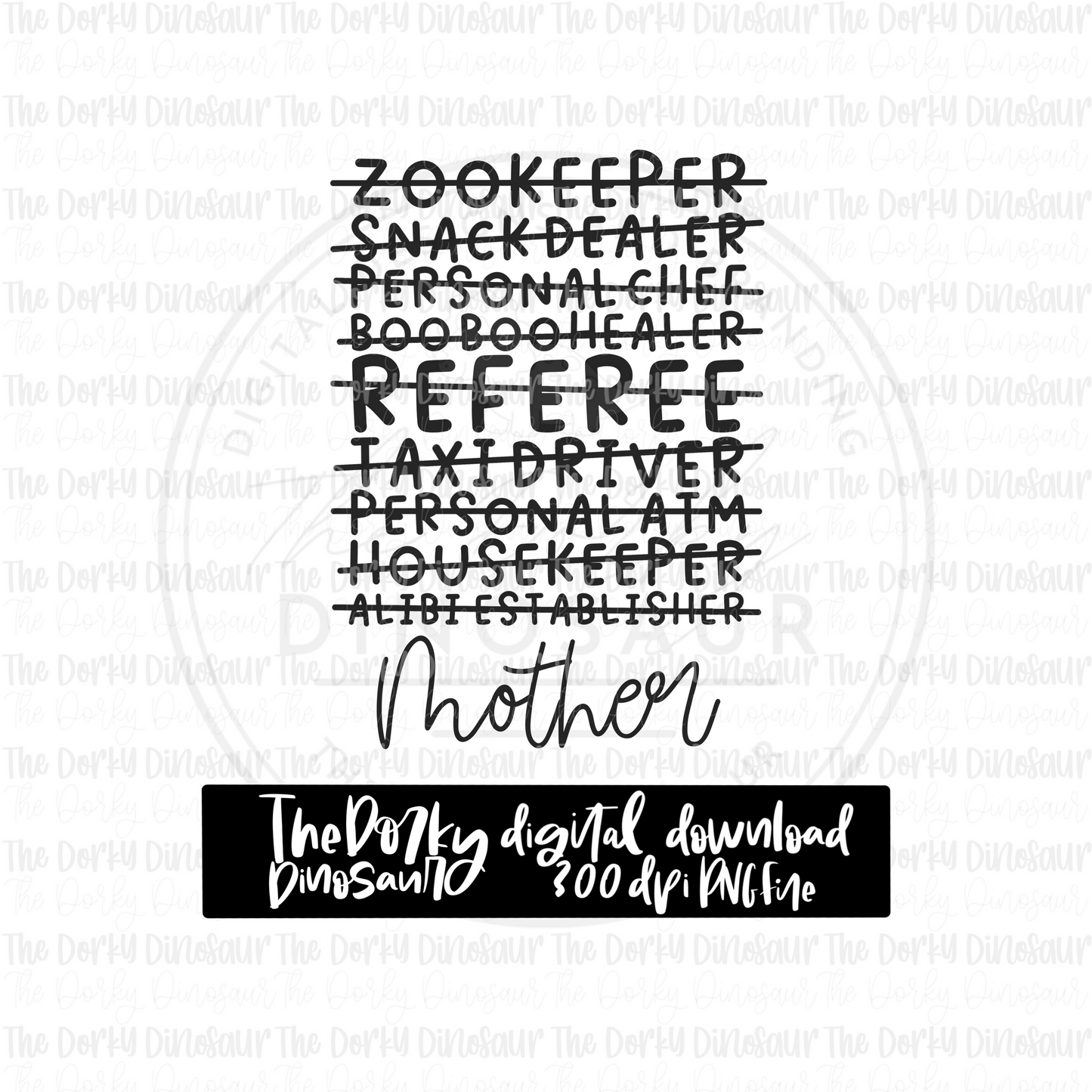 Mother PNG File | Motherhood Digital File | Single Color PNG File | Digital Download | Sublimation File