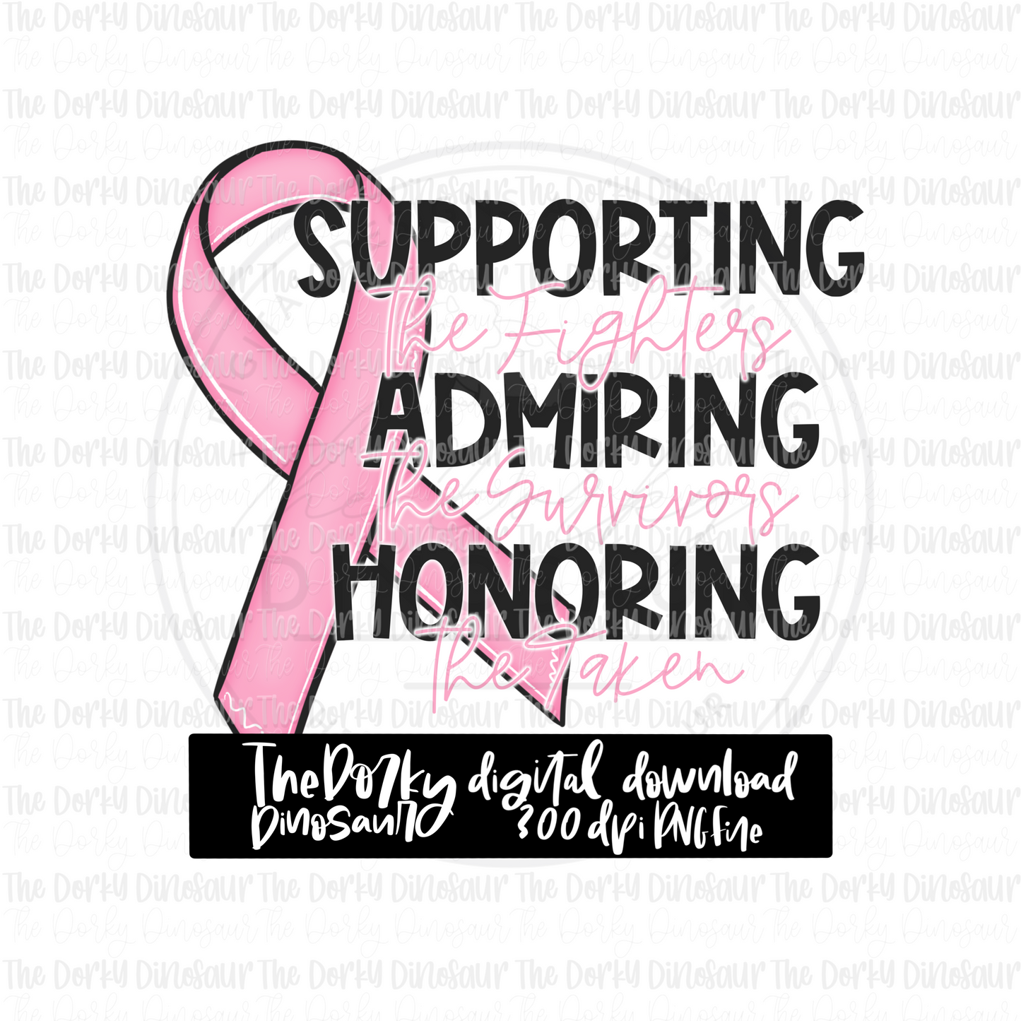 Supporting The Fighters PNG File | Awareness Digital File | Cancer PNG File | Digital Download | Awareness Ribbon Sublimation File |