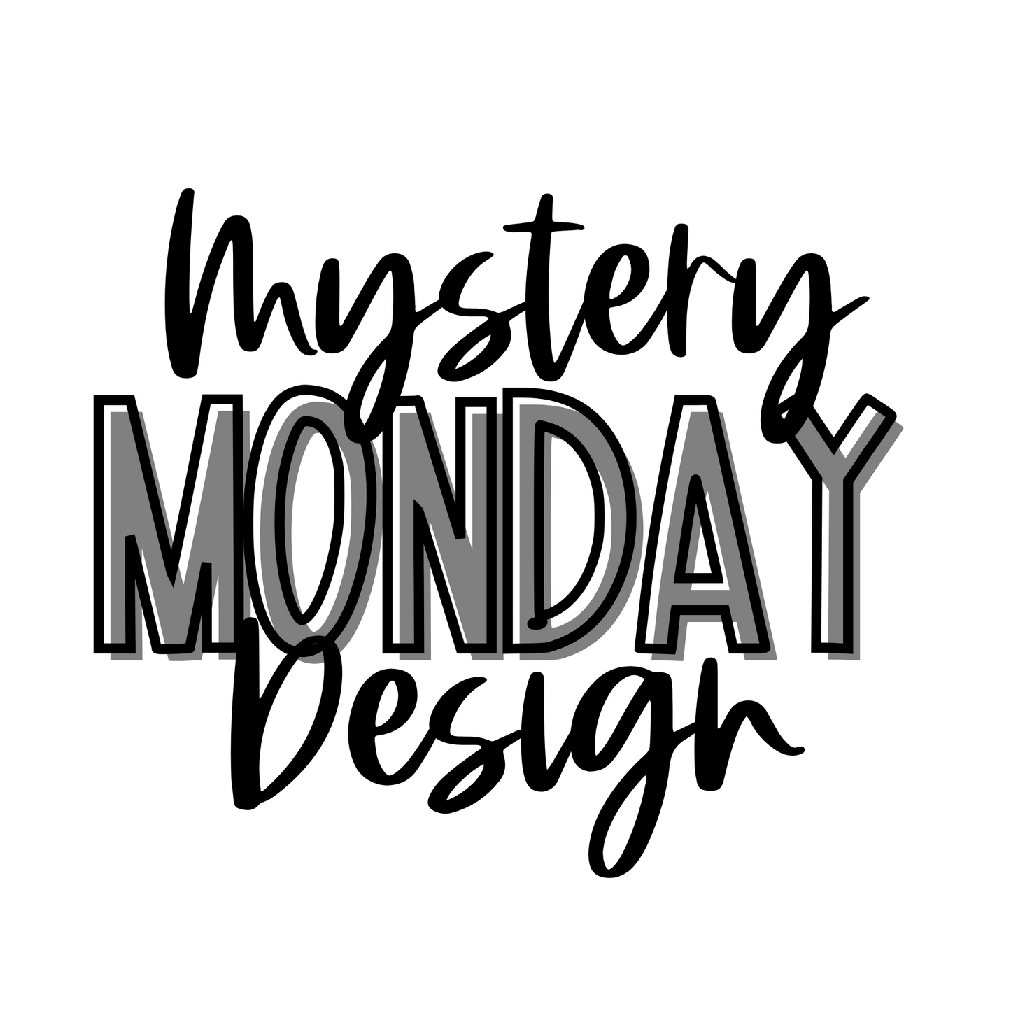 Mystery Monday Design - 3/6